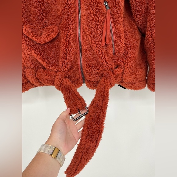 We the Free Free People So Cozy Slouchy Moto Jacket Size S - Picture 10 of 16